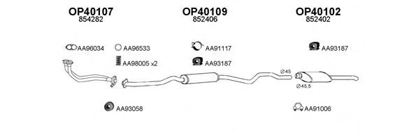 Система выпуска ОГ VENEPORTE 400125