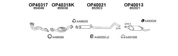 Система выпуска ОГ VENEPORTE 770143