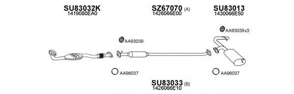 Система выпуска ОГ VENEPORTE 830012