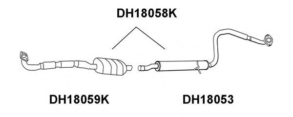 Катализатор VENEPORTE DH18058K