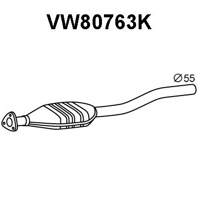 Катализатор VENEPORTE VW80763K