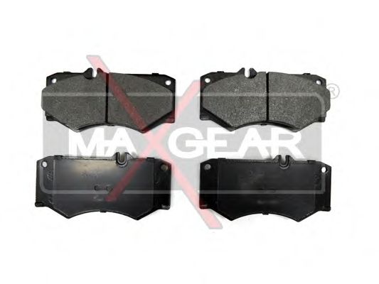 Комплект тормозных колодок, дисковый тормоз MAXGEAR 19-0618
