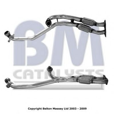 Труба выхлопного газа BM CATALYSTS BM70138
