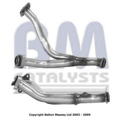 Труба выхлопного газа KLARIUS 301756