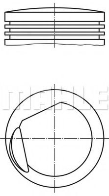 Поршень PERFECT CIRCLE 56 06408 0