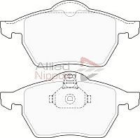 Комплект тормозных колодок, дисковый тормоз COMLINE ADB3749