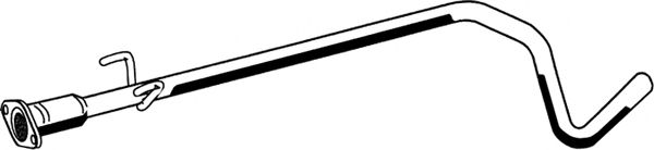 Труба выхлопного газа ASMET 16.062