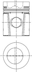 Поршень KOLBENSCHMIDT 121013