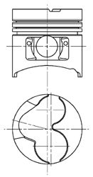 Поршень KOLBENSCHMIDT 94751600