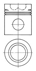Поршень KOLBENSCHMIDT 144000