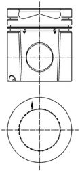 Поршень KOLBENSCHMIDT 118020