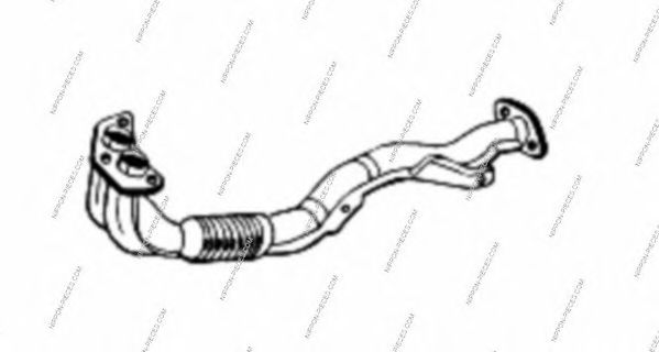 Система выпуска ОГ NPS M430I173