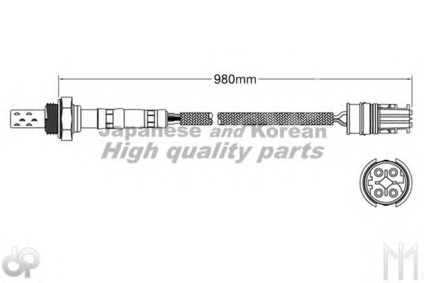 Лямбда-зонд ASHUKI 9200-49178