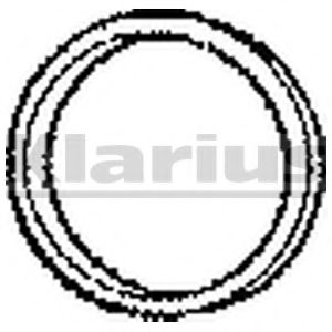 Прокладка, труба выхлопного газа KLARIUS 410278