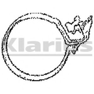 Кронштейн, система выпуска ОГ KLARIUS BMP13