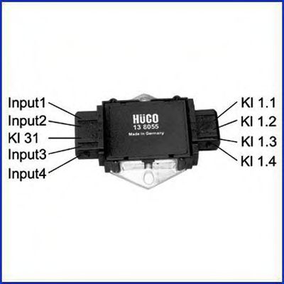 Коммутатор, система зажигания HITACHI 138055