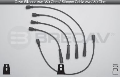 Комплект проводов зажигания BRECAV 06549