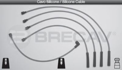 Комплект проводов зажигания FACET 49282