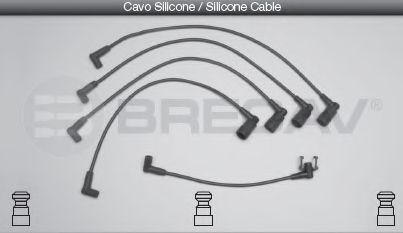Комплект проводов зажигания BRECAV 18.507