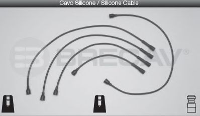 Комплект проводов зажигания BRECAV 21554