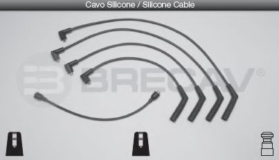 Комплект проводов зажигания BRECAV 22500