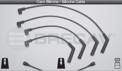 Комплект проводов зажигания BRECAV 22501