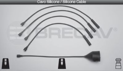 Комплект проводов зажигания BRECAV 25.503