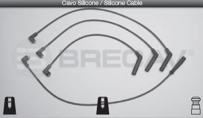 Комплект проводов зажигания BRECAV 33511