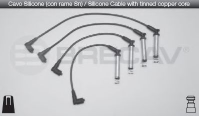 Комплект проводов зажигания BRECAV 36.526