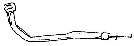 Труба выхлопного газа WALKER 04522