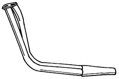 Труба выхлопного газа MTS 10360