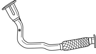 Труба выхлопного газа SIGAM 16153