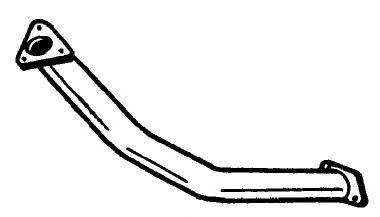 Труба выхлопного газа MTS 18840