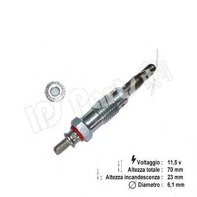 Изолятор, свеча накаливания IPS Parts IDG-010