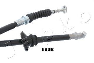 Трос, стояночная тормозная система ASHIKA BC592R