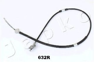 Трос, стояночная тормозная система JAPKO 131632R