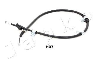 Трос, стояночная тормозная система JAPKO 131H03