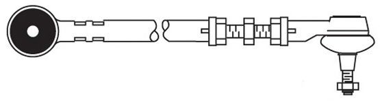 Наконечник поперечной рулевой тяги FRAP 970