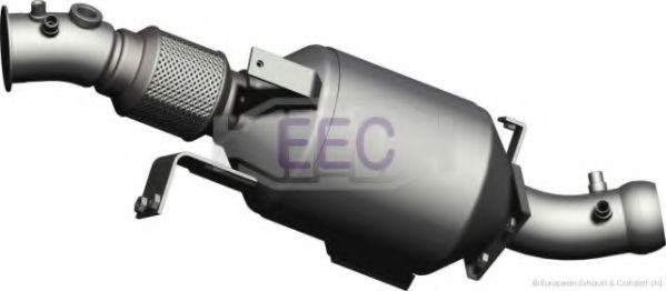 Сажевый / частичный фильтр, система выхлопа ОГ EEC DPF028