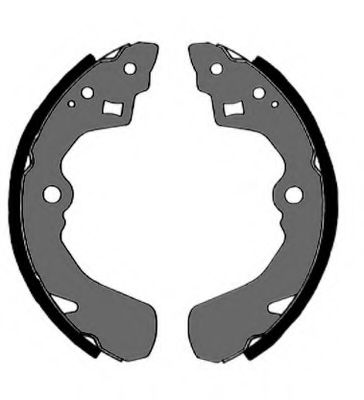 Комплект тормозных колодок VEMA 84643