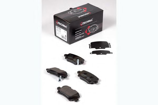 Комплект тормозных колодок, дисковый тормоз PROTECHNIC PRP1252