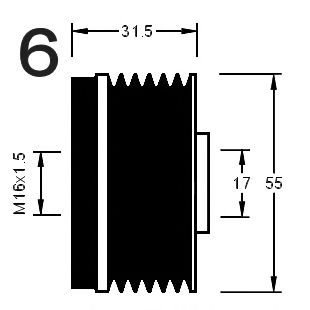 Механизм свободного хода генератора CEVAM 10660