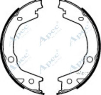 Тормозные колодки APEC braking SHU763