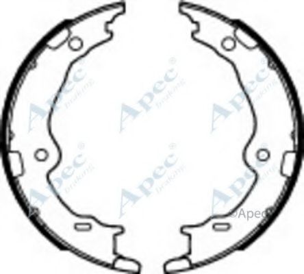 Тормозные колодки APEC braking SHU792