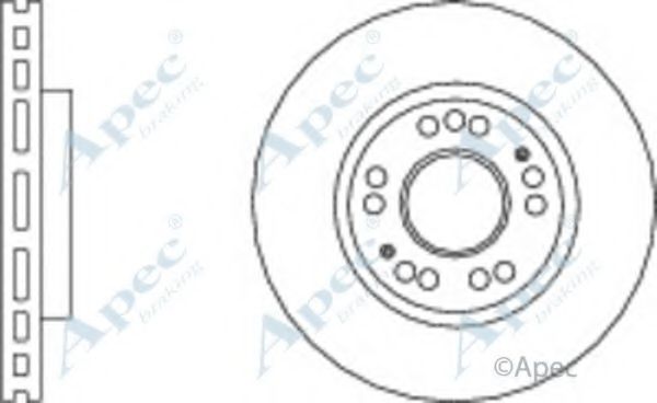 Тормозной диск DELPHI 22020