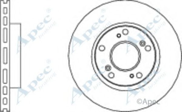 Тормозной диск APEC braking DSK2815