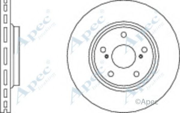 Тормозной диск APEC braking DSK2829