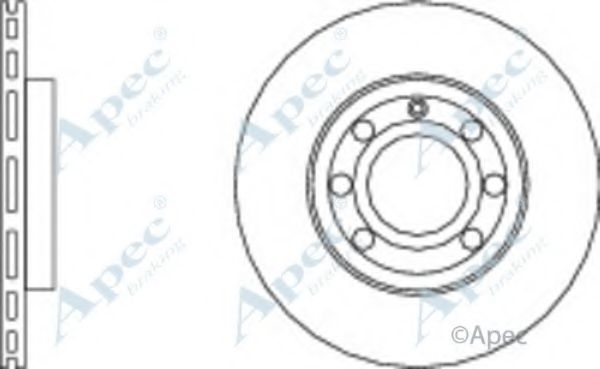 Тормозной диск APEC braking DSK2114