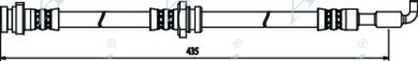 Тормозной шланг APEC braking HOS3386