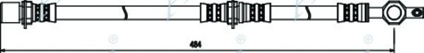 Тормозной шланг APEC braking HOS3421